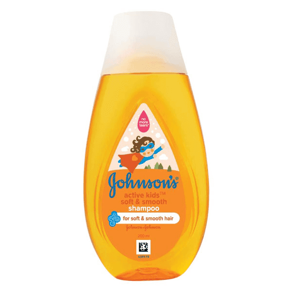 johnson's active kids soft & smooth shampoo 200 ml