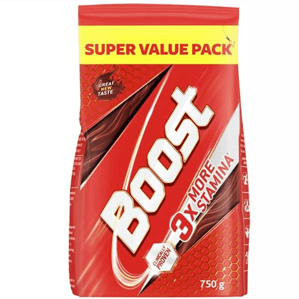 boost 3x more stamina powder 750 gm (pouch)