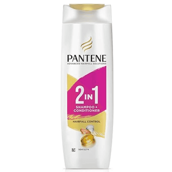 pantene 2 in 1 hairfall control shampoo + conditioner 340 ml