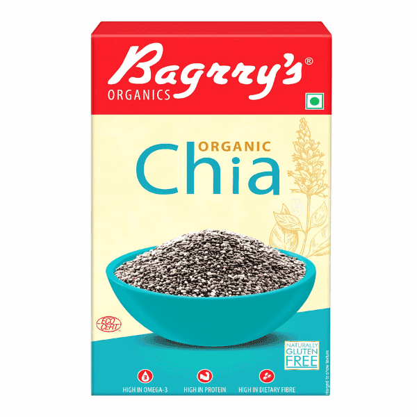 bagrry's organic chia 150 gm (box)