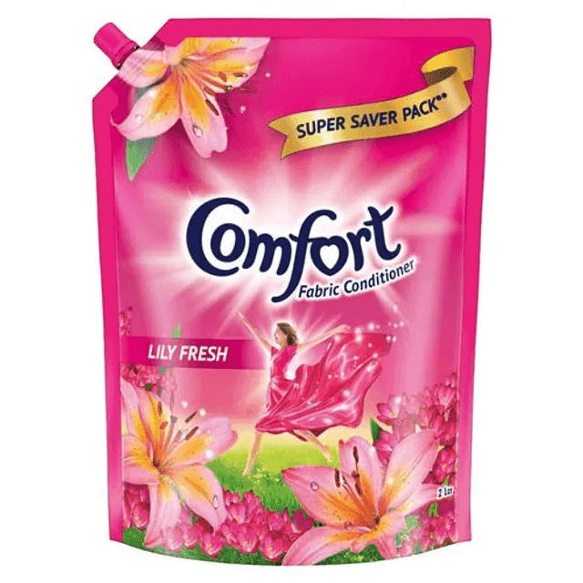 comfort lily fresh fabric conditioner 2 ltr (pouch)