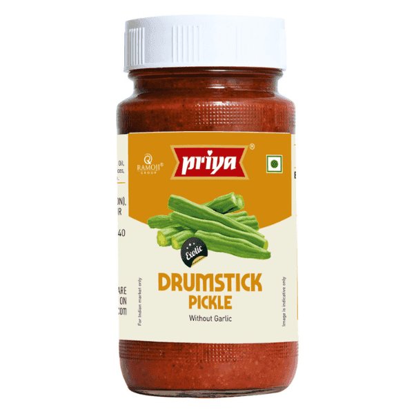 priya drumstick pickle without garlic 300 gm