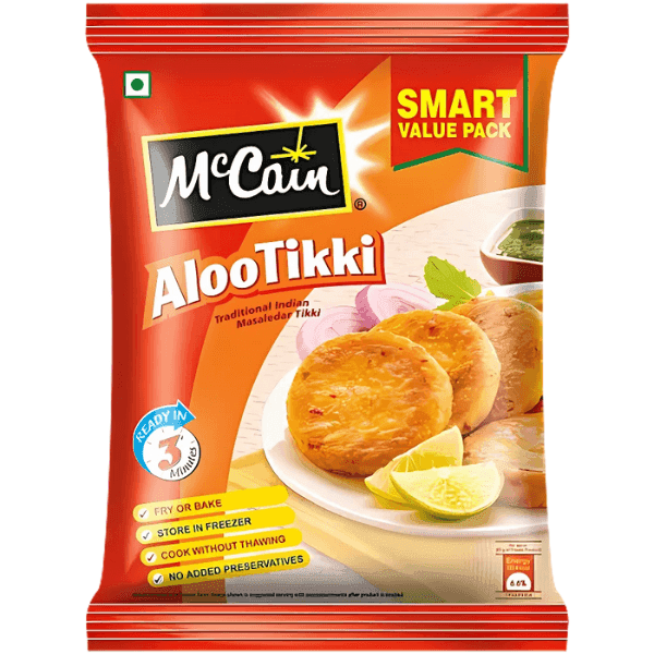 mccain aloo tikki 760 gm