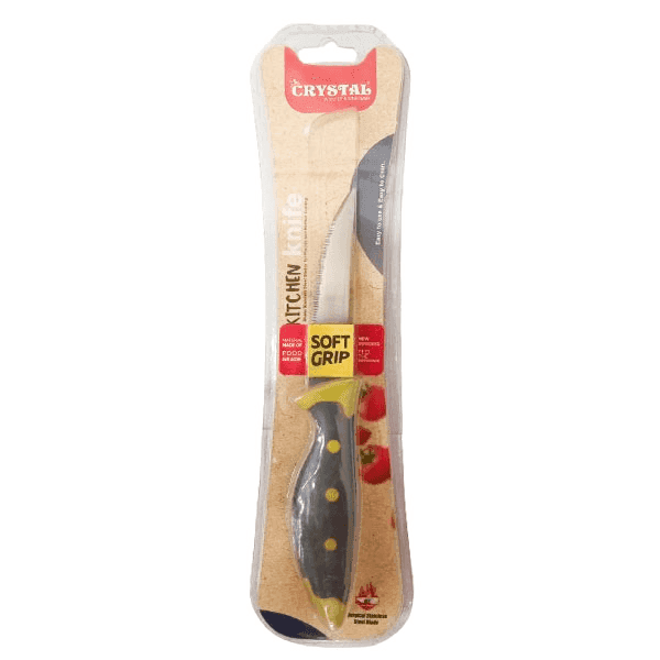 crystal multi purpose kitchen knife (cl-412n) 20 cm 1 pc 