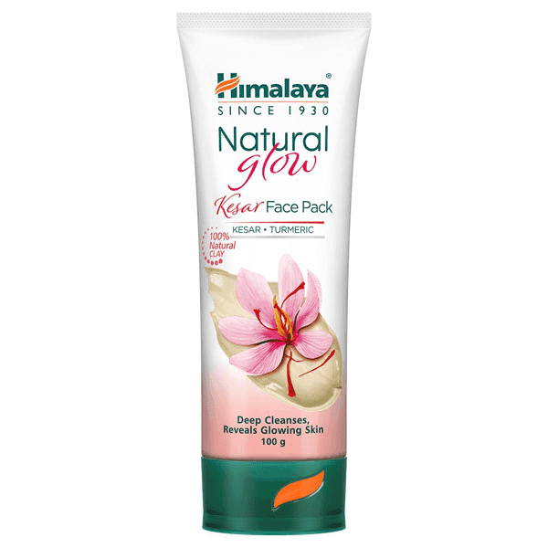 himalaya natural glow kesar face pack 100 gm