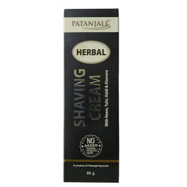 patanjali herbal shaving cream 80 gm