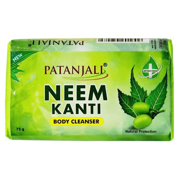 patanjali neem kanti body cleanser (soap) 75 gm