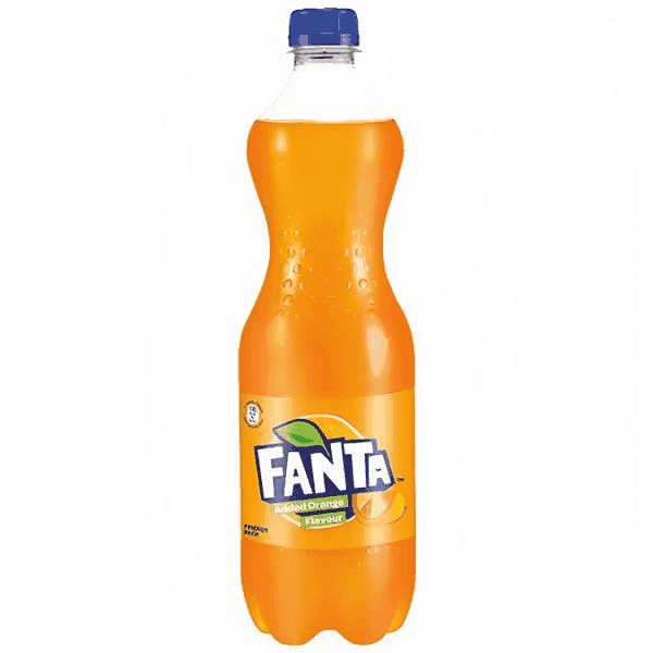 fanta orange flavoured 750 ml