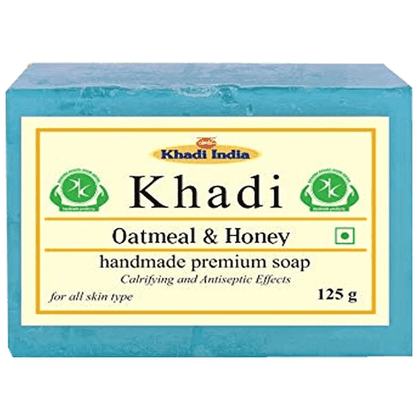 khadi oatmeal & honey soap 125 gm