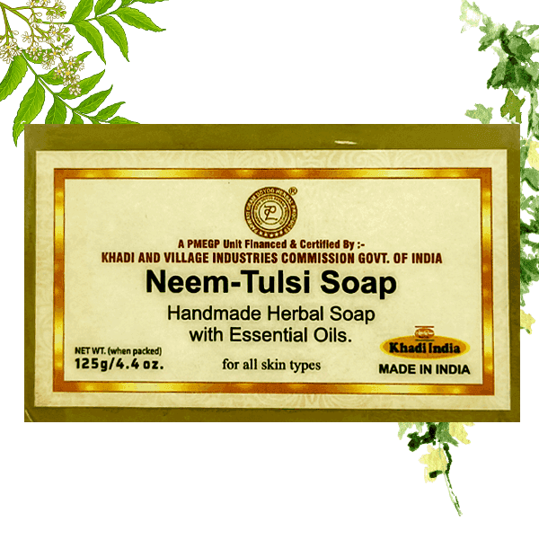 khadi neem tulsi soap 125 gm