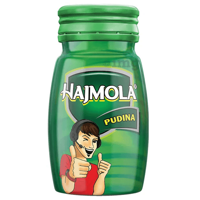 dabur hajmola pudina 120 tablets 