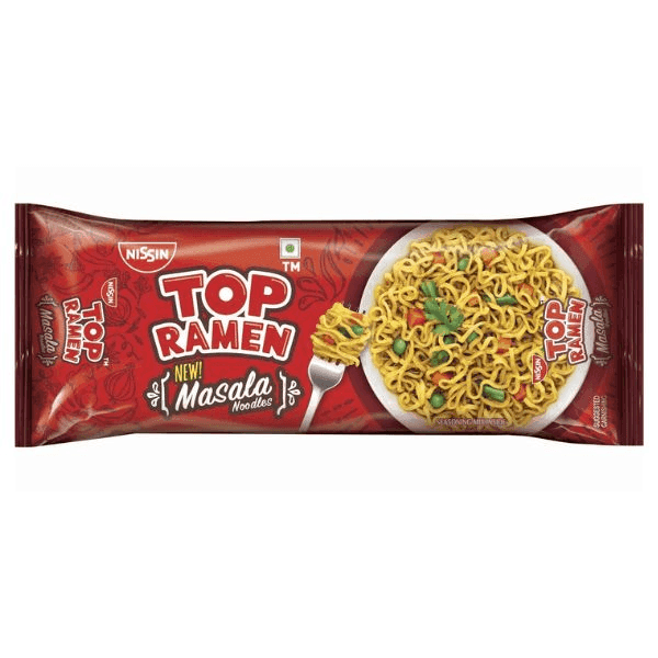 nissin top ramen masala noodles 4 pack 240 gm