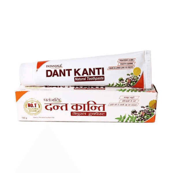 patanjali dant kanti natural tooth paste 100 gm
