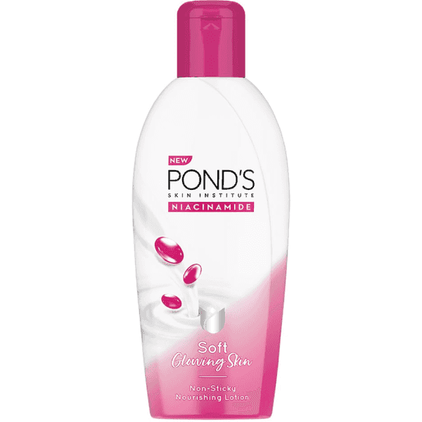 pond's niacinamide soft glowing skin nourishing lotion 90 ml