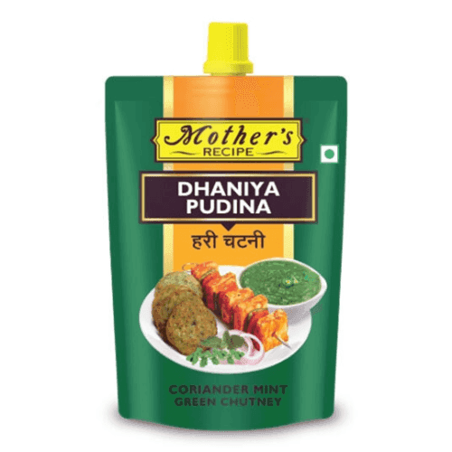 mother's recipe dhaniya pudina hari chutney 200 gm