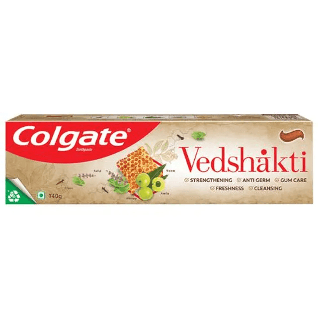 colgate vedshakti tooth paste 140 gm
