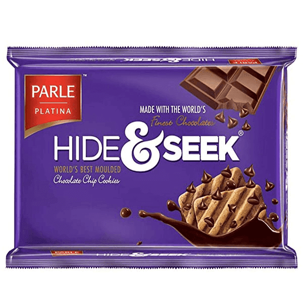 parle hide & seek chocolate chip cookies 200 gm