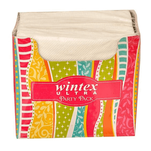 wintex ultra tissue paper napkins (party pack) 30*30 cms 1 pack