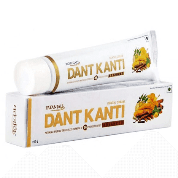 patanjali dant kanti advanced dental cream (tooth paste) 100 gm