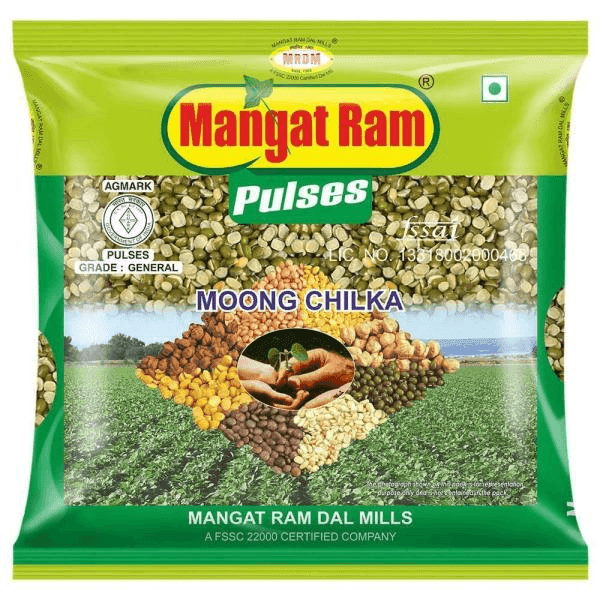 mangat ram moong chilka 500 gm