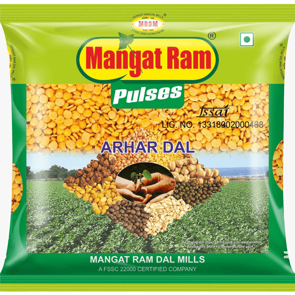 mangat ram arhar dal 500 gm