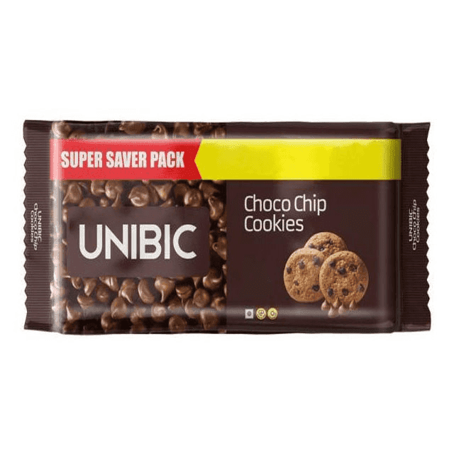 unibic choco chip cookies 500 gm