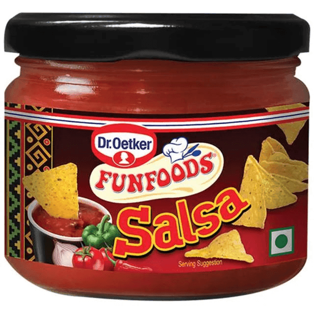 funfoods salsa sauce 300 gm