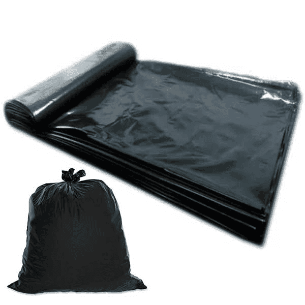 black polythene 24x30 (l) 40 pcs
