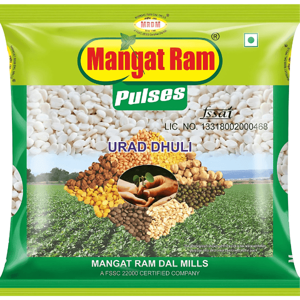 mangat ram urad dhuli 500 gm