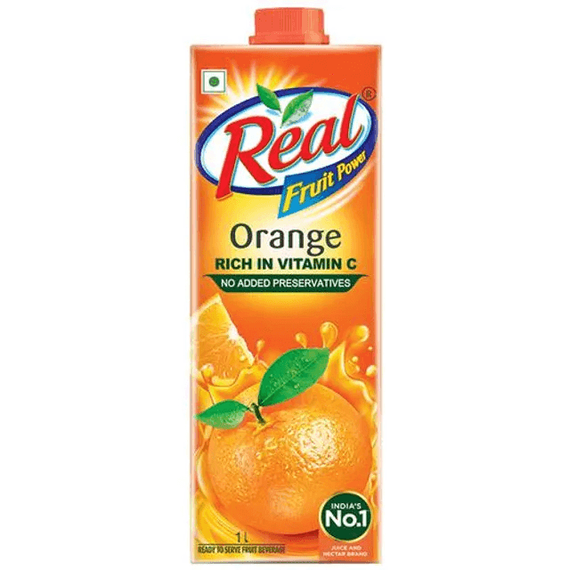 real orange juice 1 ltr