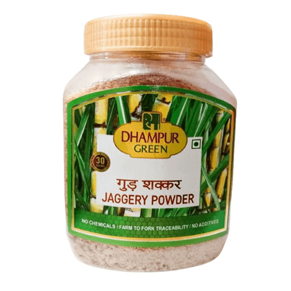 dhampur green jaggery powder 700 gm