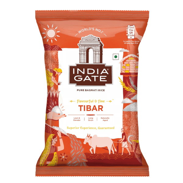 india gate tibar basmati rice 1 kg