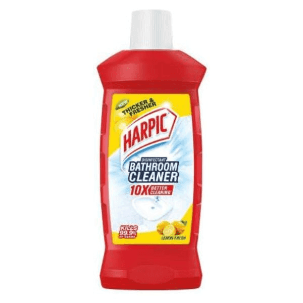 harpic lemon fresh disinfectant bathroom cleaner 1 ltr