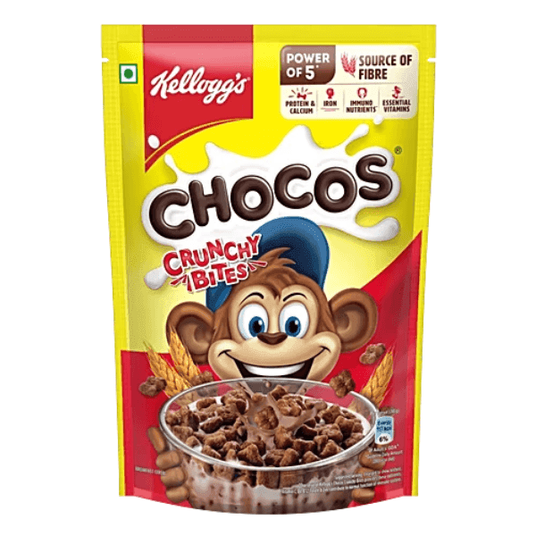 kellogg's chocos crunchy bites 375 gm (pouch)