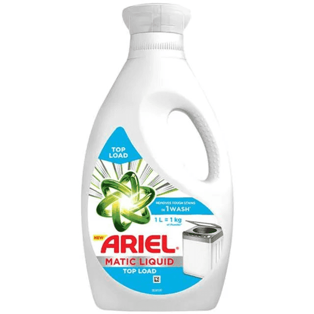 ariel matic top load liquid detergent 1 ltr