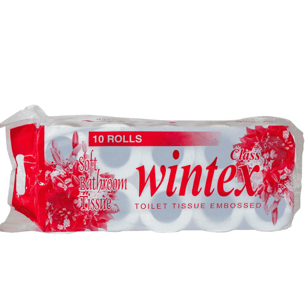 wintex class toilet tissue embossed 99*100 mm 170 sheets*10 rolls 