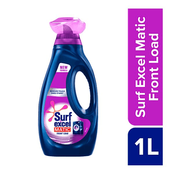 surf excel matic front load liquid detergent 1 ltr (bottle)