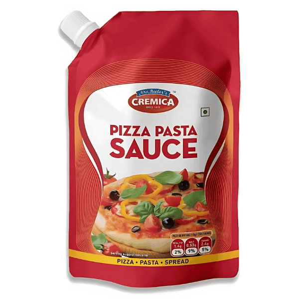 cremica pizza pasta sauce 1 kg (pouch)