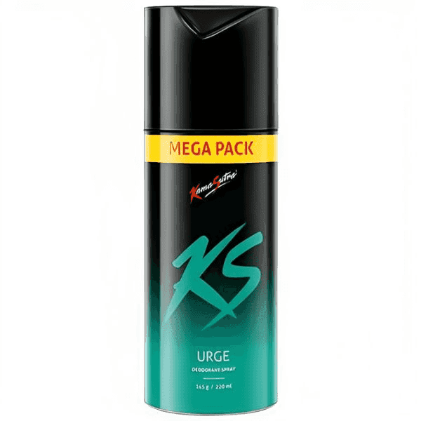 ks urge deodorant spray 220 ml