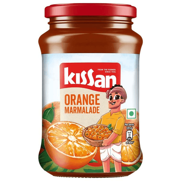 kissan orange marmalade jam 500 gm