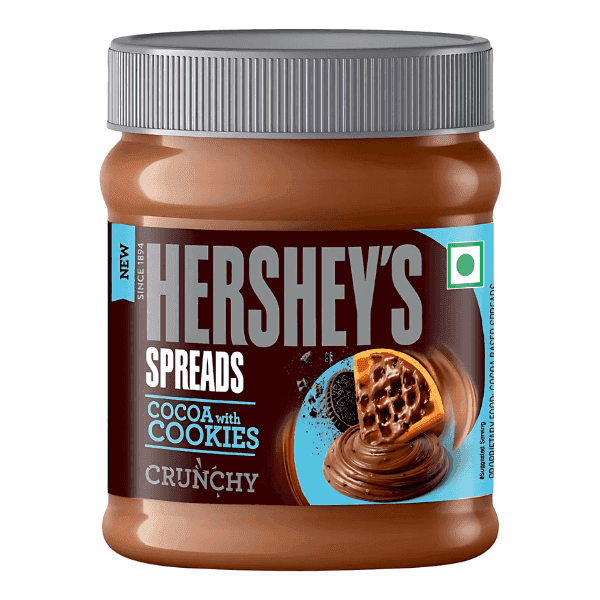 hershey's cocoa with cookies spread (crunchy) 350 gm