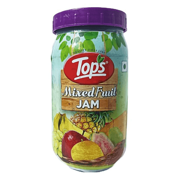 tops mixed fruit jam 875 gm