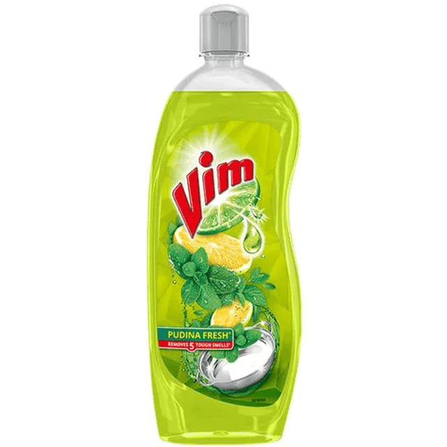vim anti smell with pudina dishwash gel 750 ml