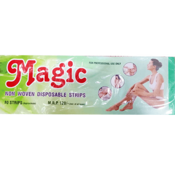 magic non woven disposable wax strips 80 n