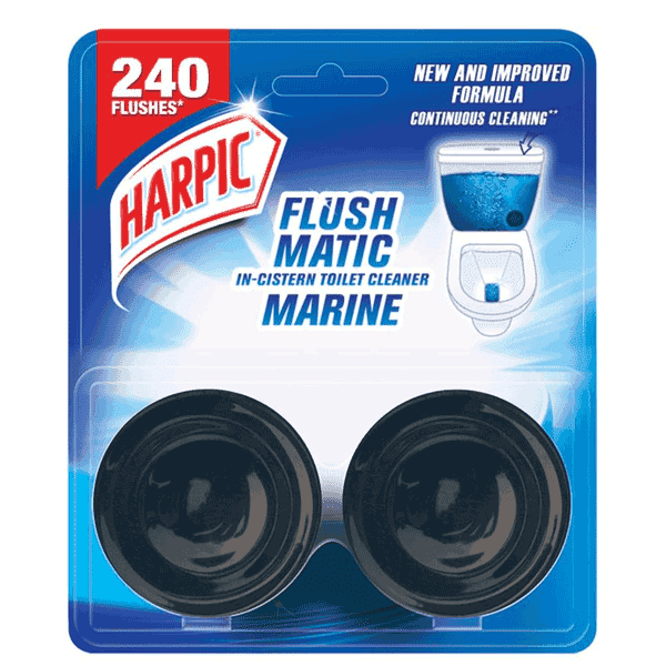 harpic flushmatic marine toilet cleaner 2 u*50 gm