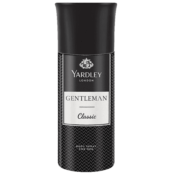 yardley gentleman classic body spray for men 220 ml (buy 1 get 1 free)
