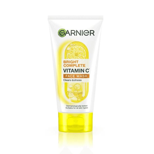 garnier bright complete vitamin c face wash 100 gm