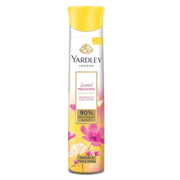 yardley london scottish meadows refreshing body spray 150 ml
