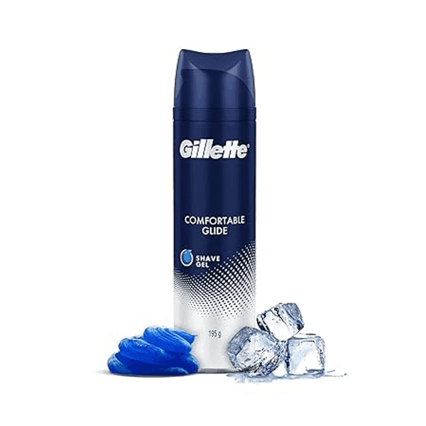 gillette comfortable glide shave gel 195 gm