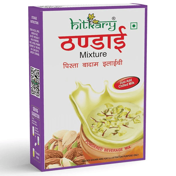 hitkary thandai pista badam elaichi powder 500 gm